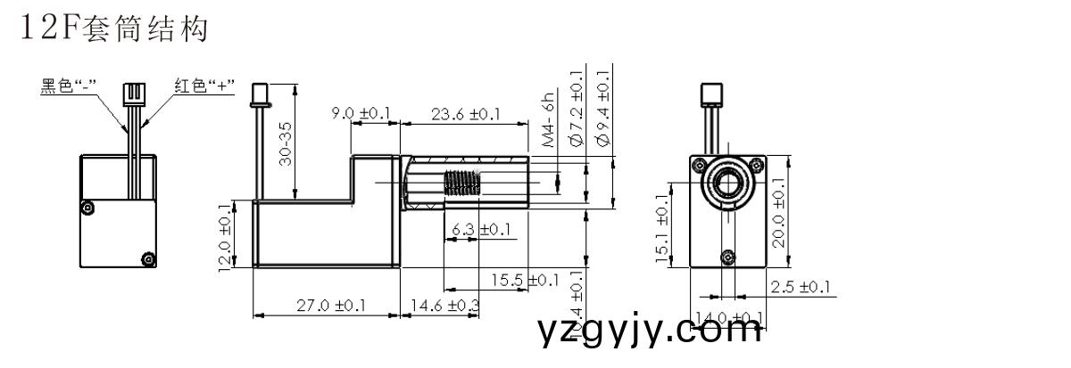 OT-12F減(jian)速電機(jī)