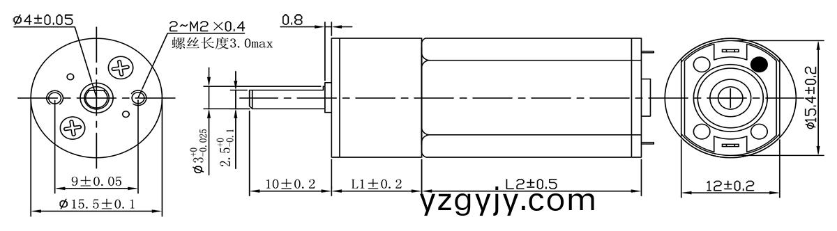 OT-16GA減(jian)速電(dian)機(ji)