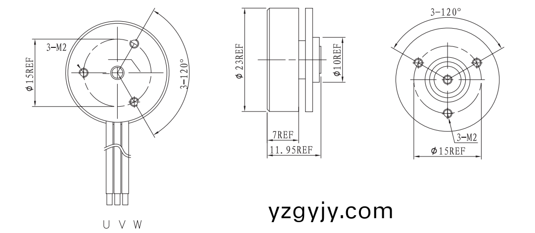 OT-EM2312直流無(wu)刷電(dian)機|無(wu)人(ren)機(ji)雲(yún)(yun)檯電機|雲(yún)(yun)檯(tai)電機(ji)-萬至(zhi)達(da)電(dian)機(ji)