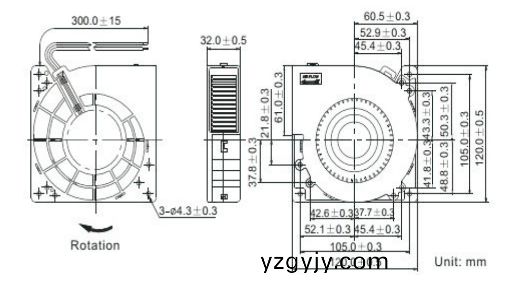 OT-EF12032無(wú)(wu)刷(shua)電機(jī)(ji)|風(fēng)扇(shan)電(dian)機(jī)(ji)|散熱器電機(jī)-萬(wàn)至達(dá)電機(jī)