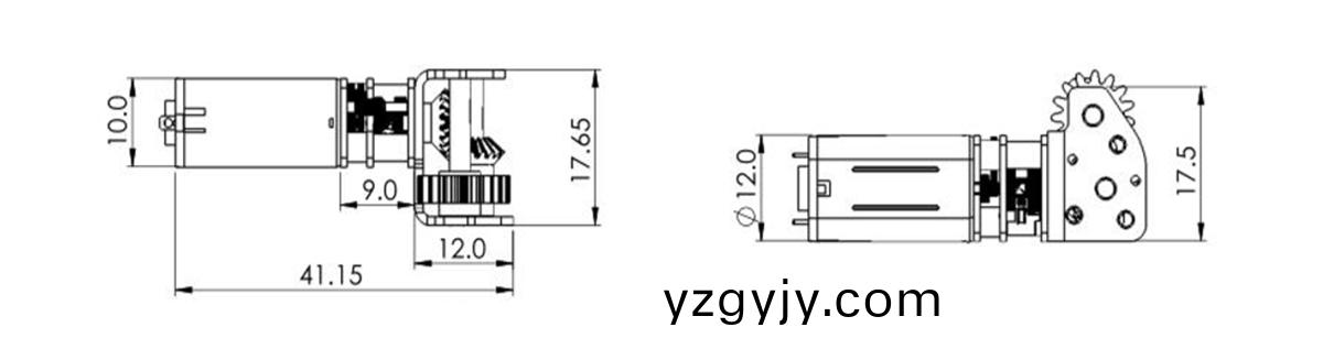 OT-12GA減(jian)速齒輪(lun)箱(xiang)_減速(su)電(dian)機