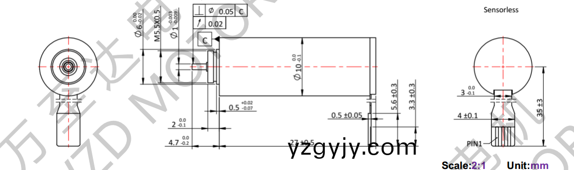 OT-ECS1027無(wú)槽無(wú)(wu)刷電(dian)機(jī)-空心桮電(dian)機(jī)-萬(wàn)(wan)至達(dá)電(dian)機(jī)
