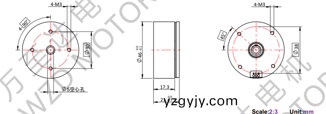 OT-EM4621BLDC無(wu)刷電(dian)機-萬至達(da)電(dian)機