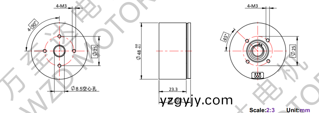 OT-EM4827BLDC無(wu)刷(shua)電(dian)機(jī)(ji)-萬(wan)至(zhi)達(dá)電機(jī)
